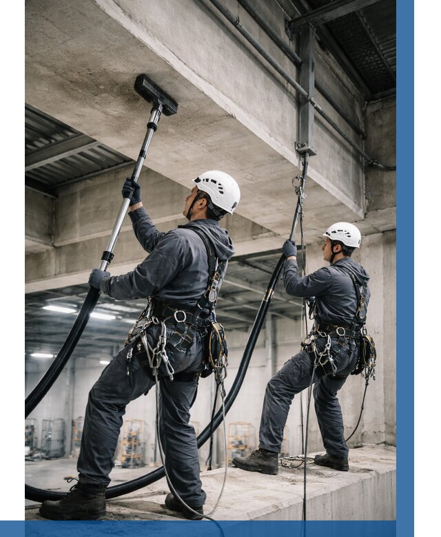 Обеспыливание потолочных конструкций в Климовске от 253 р. |ВЫСОТНИК-Клс