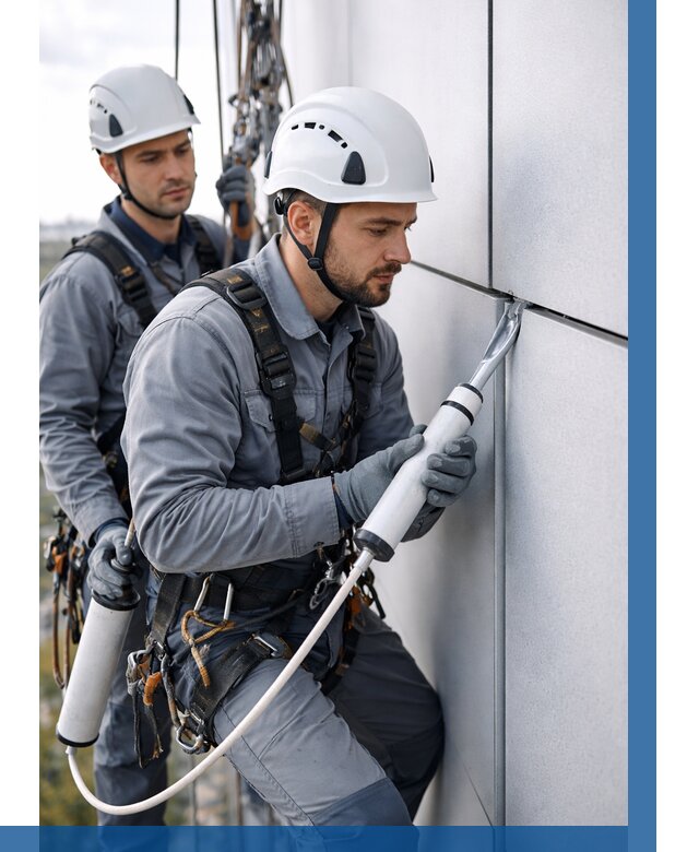 Герметизация швов вилатермом в Климовске от 608 р. | ВЫСОТНИК-Клс