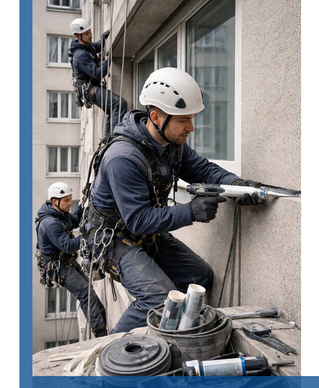 Герметизация швов лоджии в Климовске профессионально и надежно