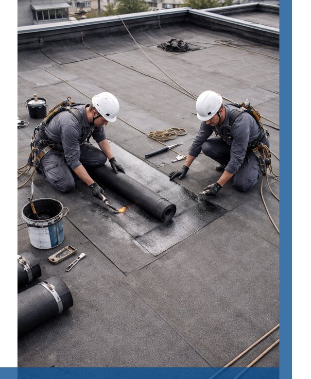 Ремонт мягкой кровли под ключ в Климовске от 709 р. | ВЫСОТНИК-Клс