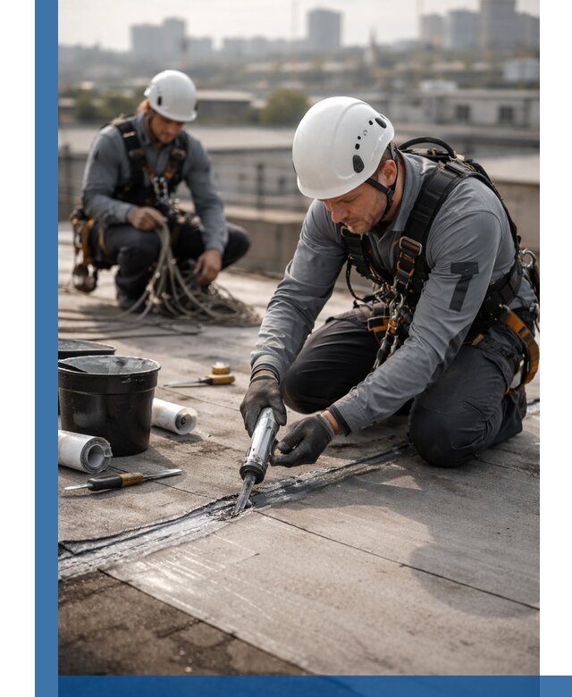 Аварийное и капитальное устранение протечек кровли в Климовске