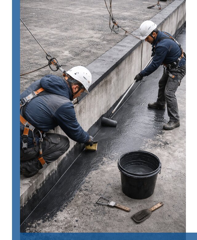 Гидроизоляция кровли жидкой резиной профессионально в Климовске