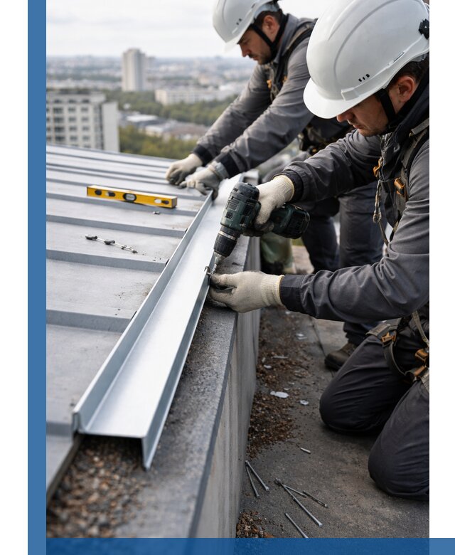 Монтаж капельника на кровле в Климовске с гарантией качества