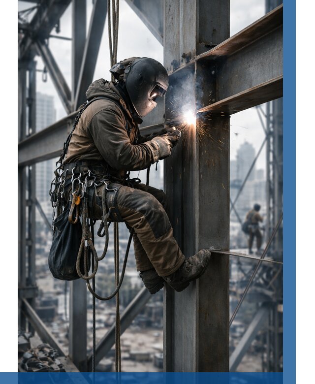 Высотные сварочные работы в Климовске от 3545 р. | ВЫСОТНИК-Клс