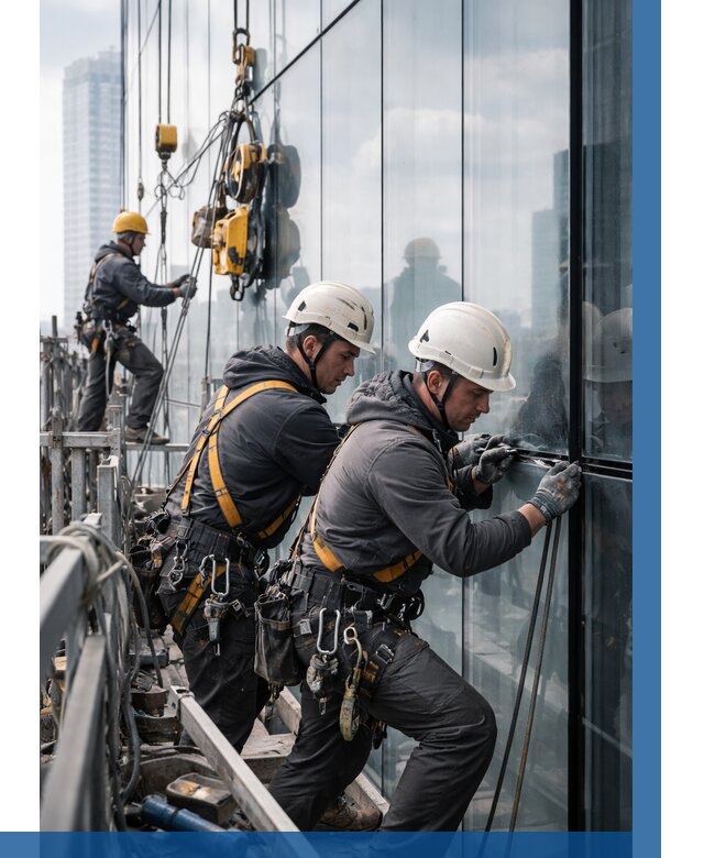 Структурное остекление фасадов в Климовске от 9622 р. | ВЫСОТНИК-Клс