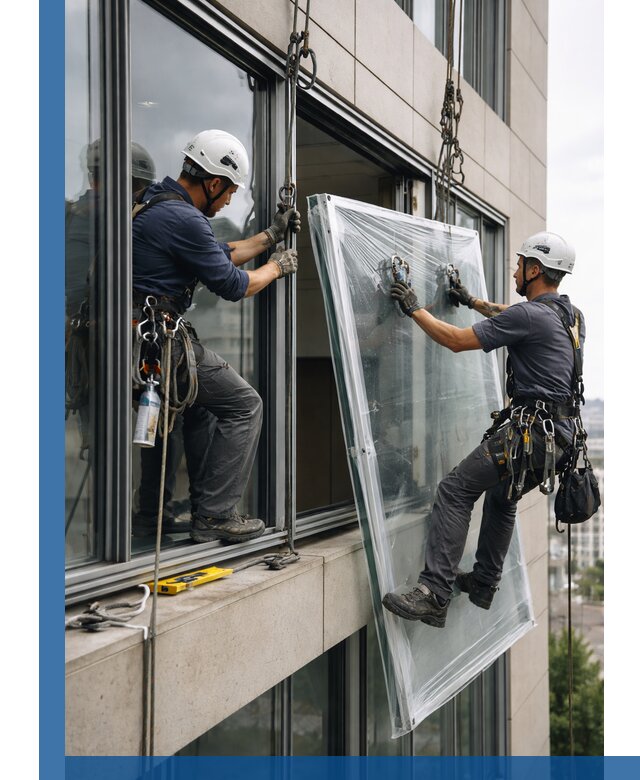Профессиональная замена стекла в витраже в Климовске с гарантией