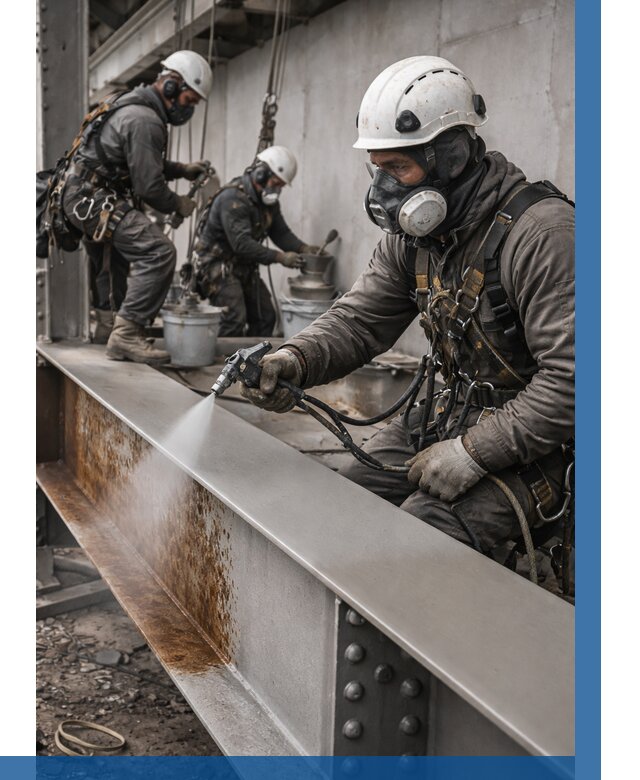 Антикоррозионная покраска металла в Климовске от 709 р. | ВЫСОТНИК-Клс