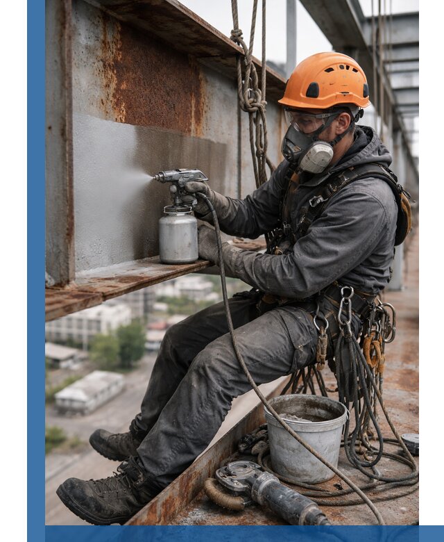 Антикоррозионная обработка металлоконструкций в Климовске под ключ