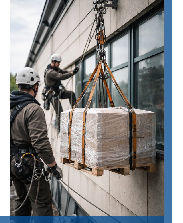 Подъем груза на высоту в Климовске от 3038 р. | ВЫСОТНИК-Клс