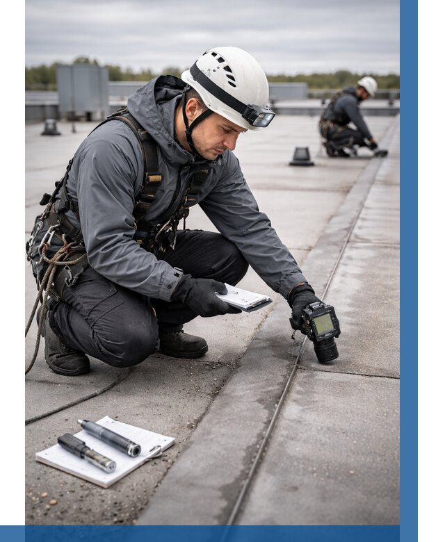 Обследование кровли на протечки в Климовске от 4558 р. | ВЫСОТНИК-Клс